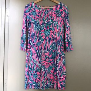 Lilly Pulitzer cotton 3/4 sleeve dress